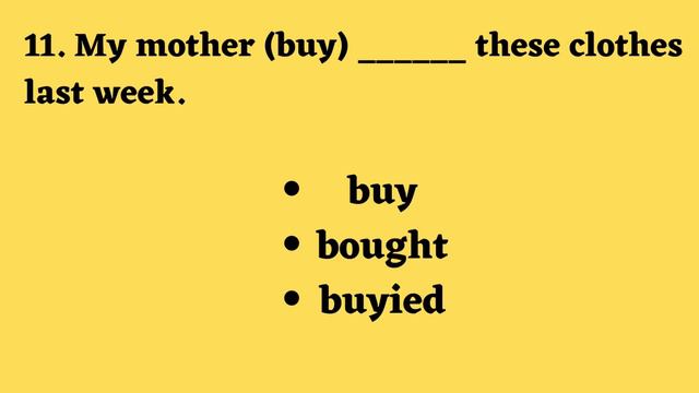 Simple Past Tense Quiz || English Grammar Quiz смотреть онлайн