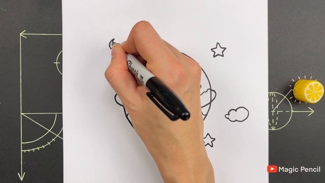 Как нарисовать Глобус ? смотреть онлайн