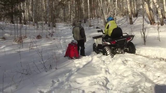 Покатушка на гору Потанина, январь 2019, штатная резина смотреть онлайн