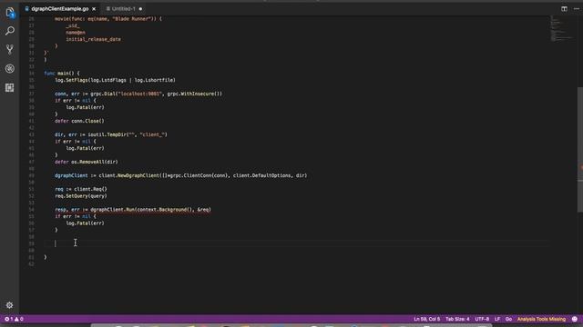 Graph Database: Using Dgraph Go Client (2017) смотреть онлайн