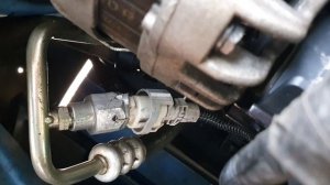 Рено Логан лопнул датчик ГУР