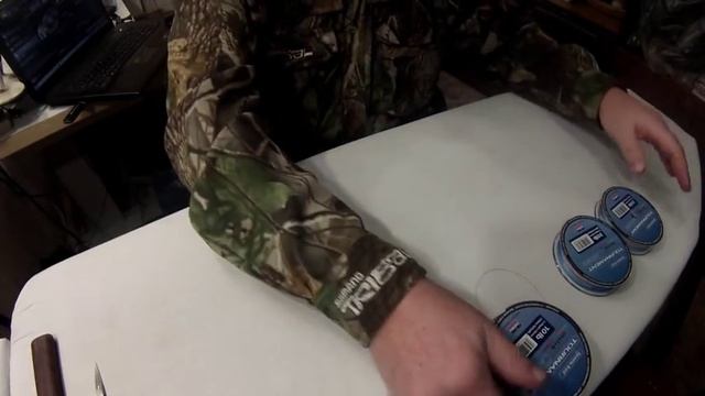 Проверяем качество рыболовного шнура. Часть 1 смотреть онлайн