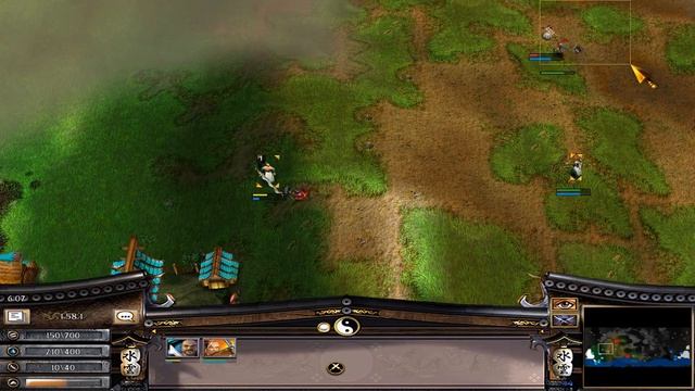 Battle Realms ZE v1.58.1 | 1vs1 | Wills (Dragon) VS Error (Wolf) | game 2 смотреть онлайн