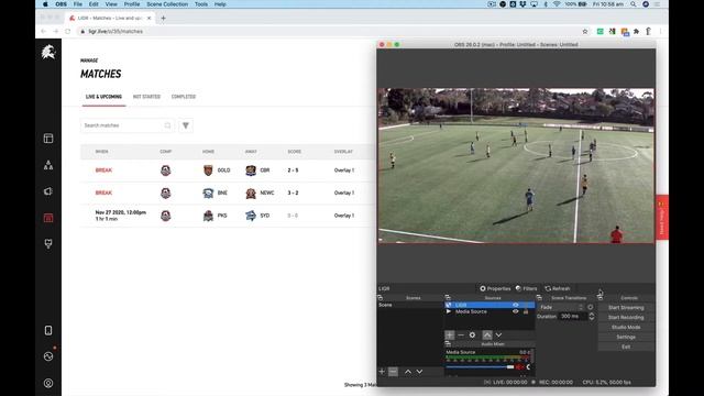 Getting team squads into live broadcasts with OBS and LIGR Live смотреть онлайн