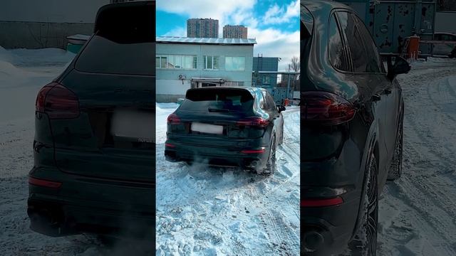 Переделали ВЫХЛОПНУЮ систему для ЗВУКА на PORSCHE CAYENNE GTS 3.6 2016 смотреть онлайн