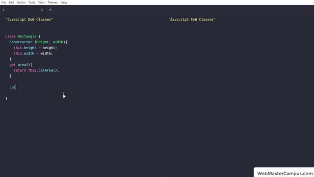 JavaScript ES6 Classes смотреть онлайн