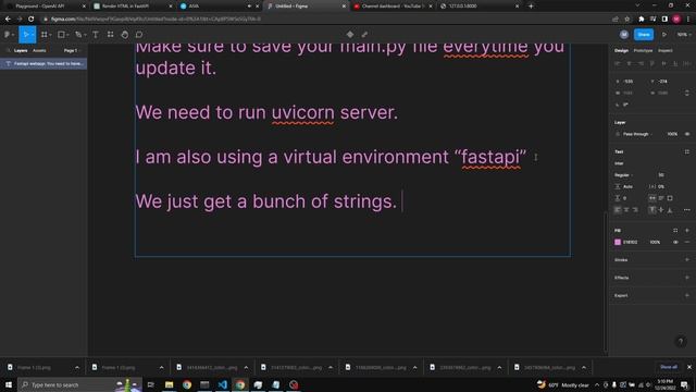 coding buttons and colors with FastApi using GPT смотреть онлайн
