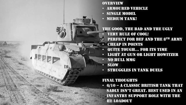 The Land Battleship! Matilda II Unit Review | Bolt Action! смотреть онлайн