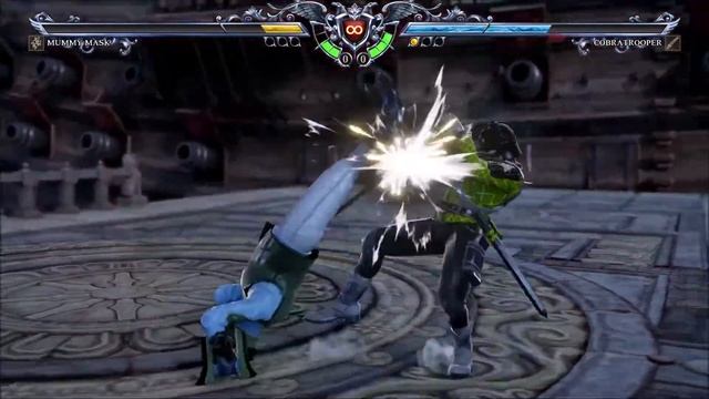 SoulCalibur VI - MUMMY MASK vs COBRA TROOPER (Python Patrol) смотреть онлайн