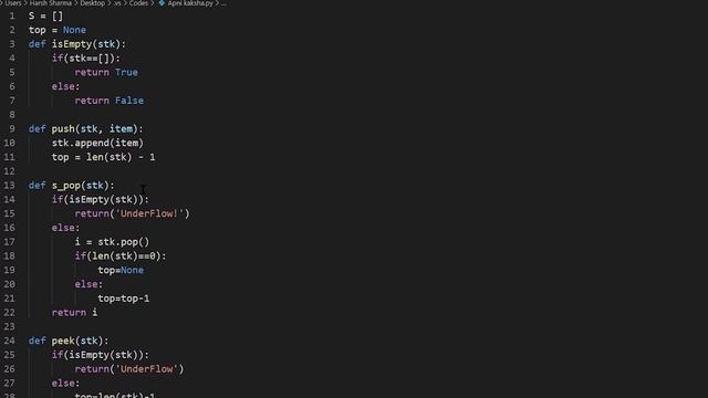 STACK IMPLEMENTATION | Push, Pop, Display | Class 12 Python | Computer Science for Board смотреть онлайн