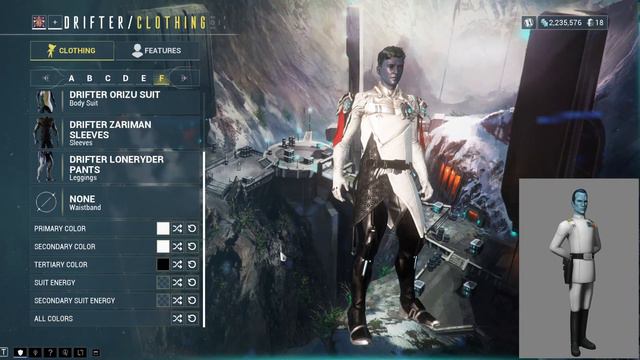 Warframe Fashion | Drifter Cosplay | Grand Admiral Thrawn смотреть онлайн