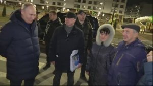 Владимир Путин в Мариуполе