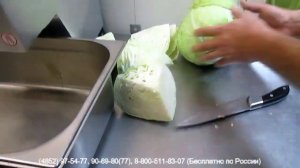 #Овощерезка #Hurakan HKN FNT W ШИНКОВКА КАПУСТЫ