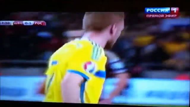 Швеция 0-1 Россия 09.10.14 1 первый тайм смотреть онлайн