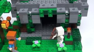 LEGO Minecraft 21132 Храм в Джунглях Обзор