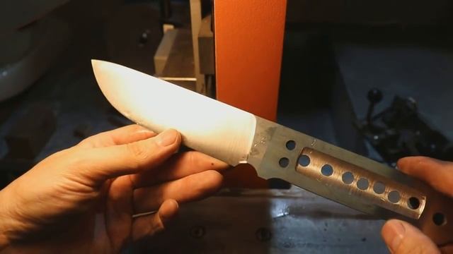 Как сделать хороший нож своими руками из стали Bohler M390 62hrc смотреть онлайн