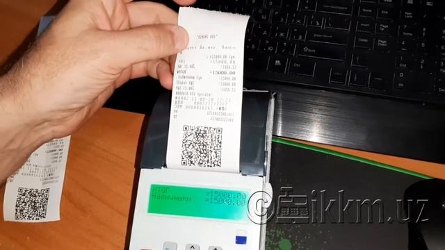 Как пробить копию чека на онлайн-ККМ Симург 001 смотреть онлайн