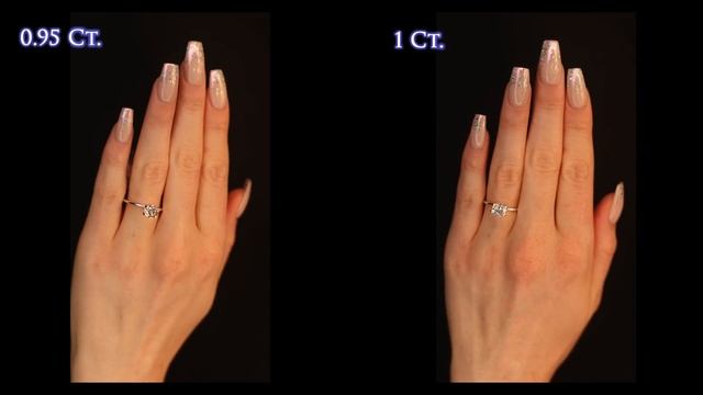 Diamond Size Comparison on Hand Finger Carat 1 2 3 4 0.5 ct 0.25 0.75 1.5 0.3 0.8 0.7 0.6 0.4 .9 1/ смотреть онлайн