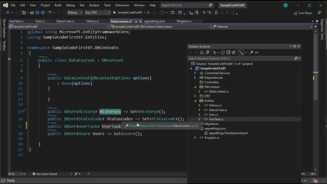 How to use EF Code First Approach and Migrations to create a ASP.NET 6 Web Api, using MS SQL Server смотреть онлайн