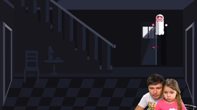 Пугаем соседей и смеемся в веселой игре про маленького призрака Toca Boo Смешно и страшно Тока БУ