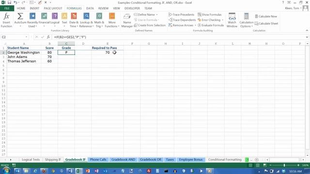 Excel 2013 & 2016: The IF Function смотреть онлайн