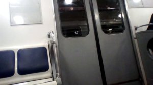 Метро Санкт Петербурга 3:1 линия от Гражданского ПР до Площади Мужества поезд типо Ема-502 №6346
