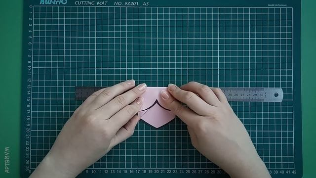 Мини-конверт из сердечка за 2 минуты ❤ КОНВЕРТ-СЕРДЦЕ ❤ Как сделать оригами конвертик с посланием смотреть онлайн