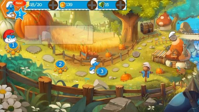 Smurfs Epic Run Latest version HD Game Play ! смотреть онлайн