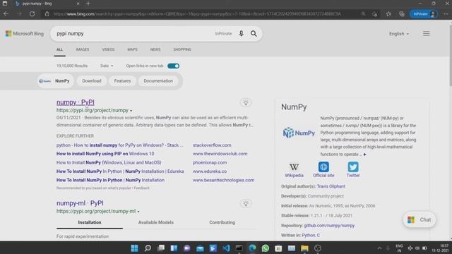 How to install NumPy in Python | NumPy installation in Windows | Python Tutorial | Machine Learning смотреть онлайн