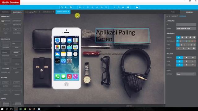 Pingendo | Bootstrap Live Editor | Tutorial Bahasa Indonesia смотреть онлайн
