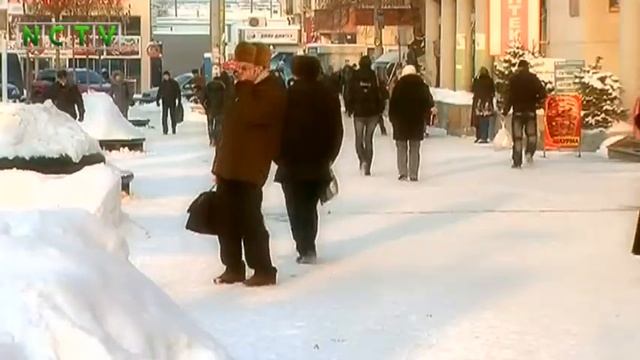 Днепропетровск. Европейская площадь. Зима смотреть онлайн
