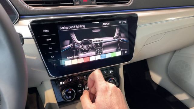 New Skoda SUPERB 2021 - CRAZY Matrix LED Lights & Ambient Lights (Laurin & Klement)