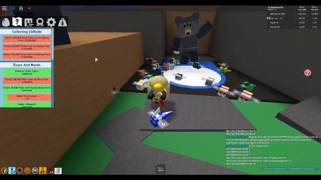 BEE SWARM SIMULATOR (Ep.1) Completing Stomping Grounds quest + Code and Royal jelly смотреть онлайн