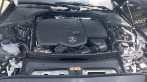 W206 Engine Sound C200d OM654 Motorgeräusch Звук двигателя Dźwięk silnika Sonido del motor