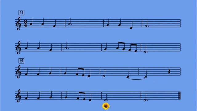 Oy, Khodyt Son Kolo Vikon Ukrainian Lullaby Recorder Play Along смотреть онлайн