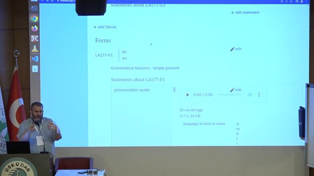 Wikidata Istanbul 2022 - Modeling our Languages With Lexeme (I-II) by Asaf Bartov (Day 2, English) смотреть онлайн