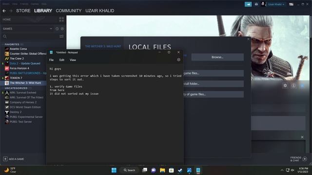 Solved!!! The Witcher 3 has crashed error!!! after the next-gen update on PC Steam смотреть онлайн