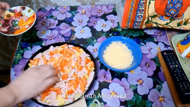 Запеканка. Картофельно колбасная запеканка. Кулинария. Как приготовить запеканку. Рецепт запеканки. смотреть онлайн