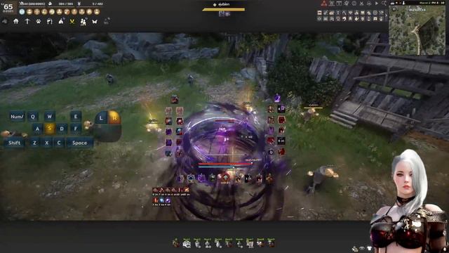 BlackDesert Online - [TH / SEA] Sorceress Awk PVE Combo Addons Crystal смотреть онлайн