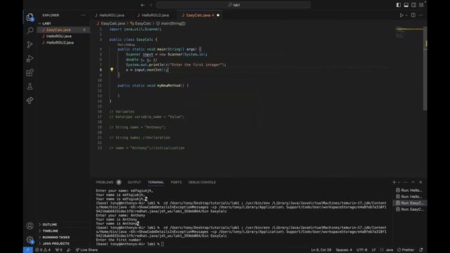 Java Lab1 3 Input Scanner смотреть онлайн