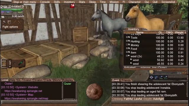 Wurm Unlimited Tutorial: Shearing Sheep (Wool)