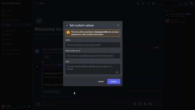 Discohook Utils - Buttons смотреть онлайн