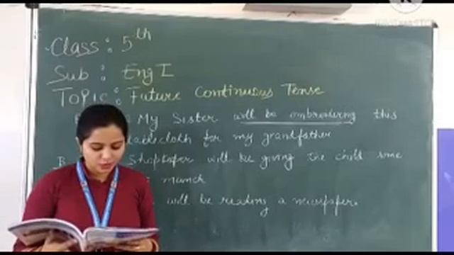 Future continuous tense/ ch-13/grade 5th смотреть онлайн