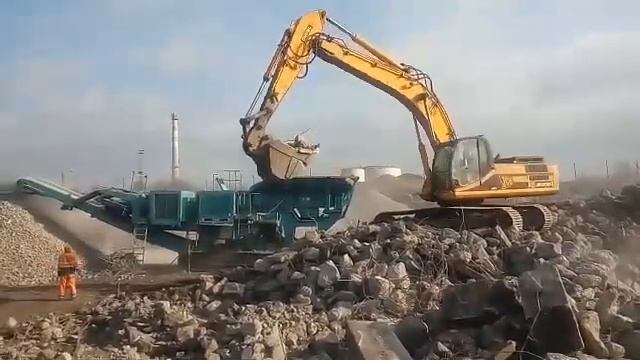 Дробление бетона на щековой дробилке смотреть онлайн