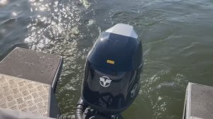 Ходовые испытания Тохатсу 50 на волжанке 46 фиш