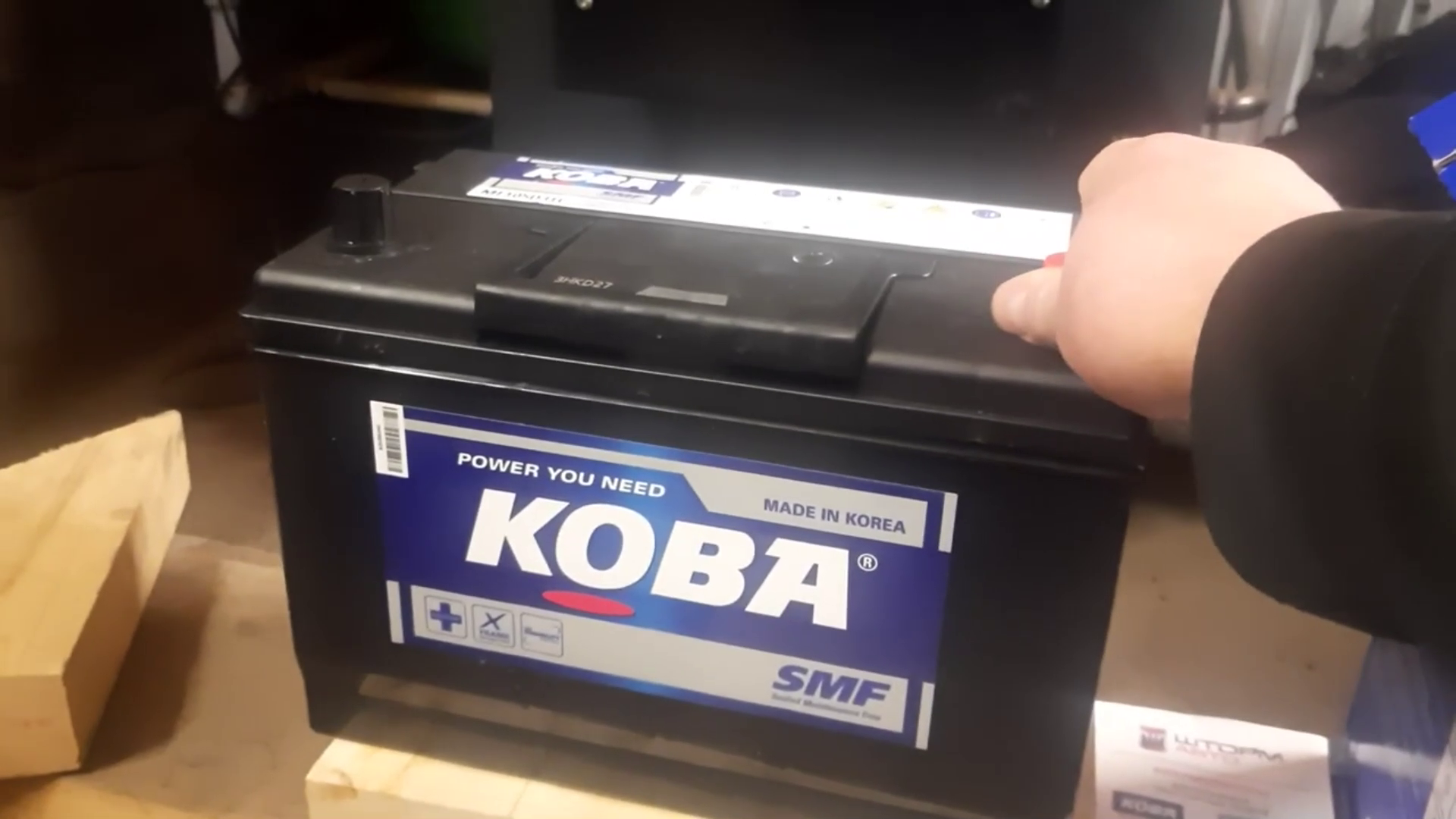 Купил аккумулятор KOBA для инвертора ПН500 Энергия смотреть онлайн