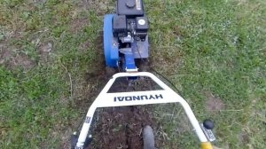 №6. Копаем целину культиватором Hyundai T800