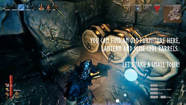 Valheim. A small and useful secret near Queen's Lair entrance смотреть онлайн