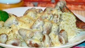 Как приготовить куриные сердечки в сметане смотреть онлайн