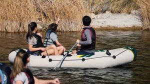 გასაბერი ნავი Bestway Hydro-Force Ranger Elite X4 Raft Set